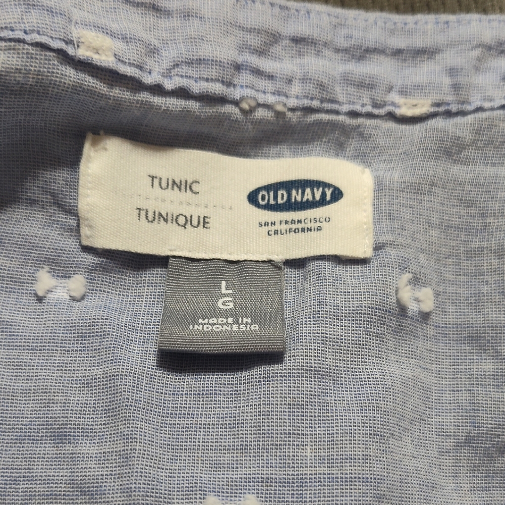 Old Navy Light Blue Tunic